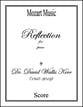 Reflection piano sheet music cover
